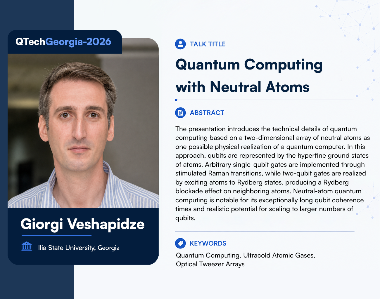 Quantum Technologies Conference 2026