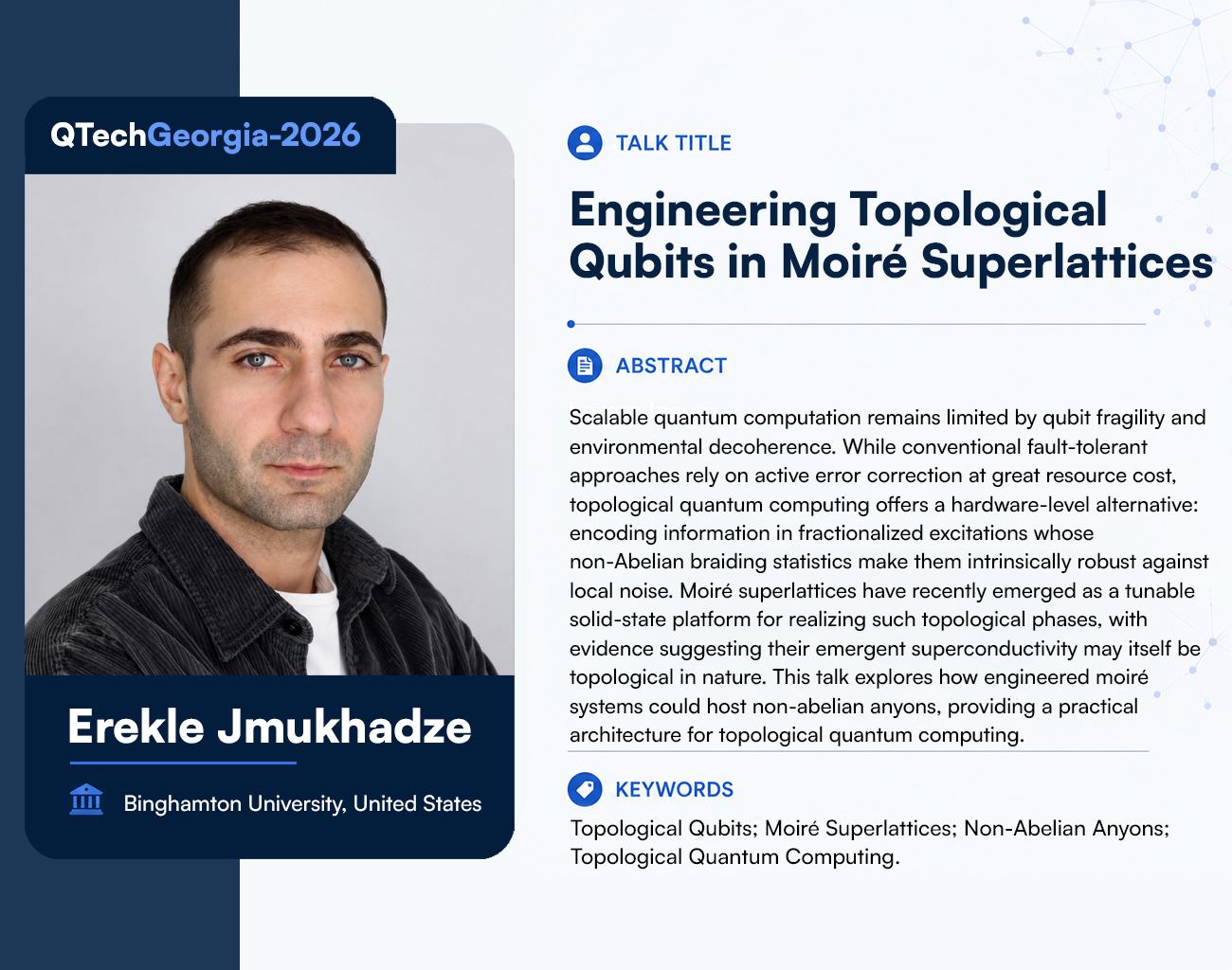 Quantum Technologies Conference 2026