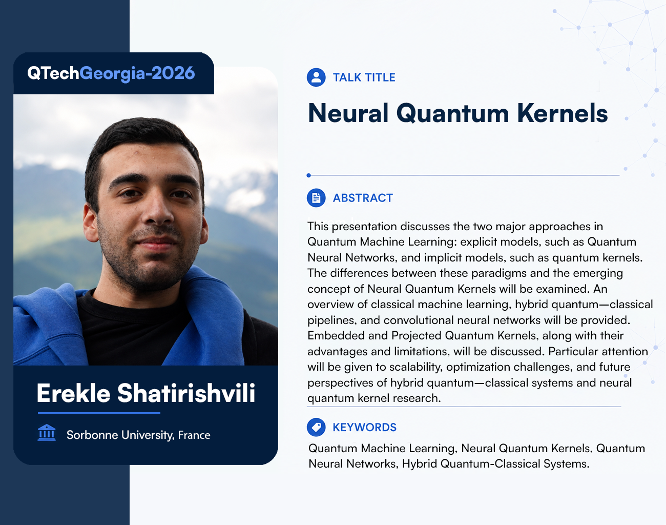 Quantum Technologies Conference 2026