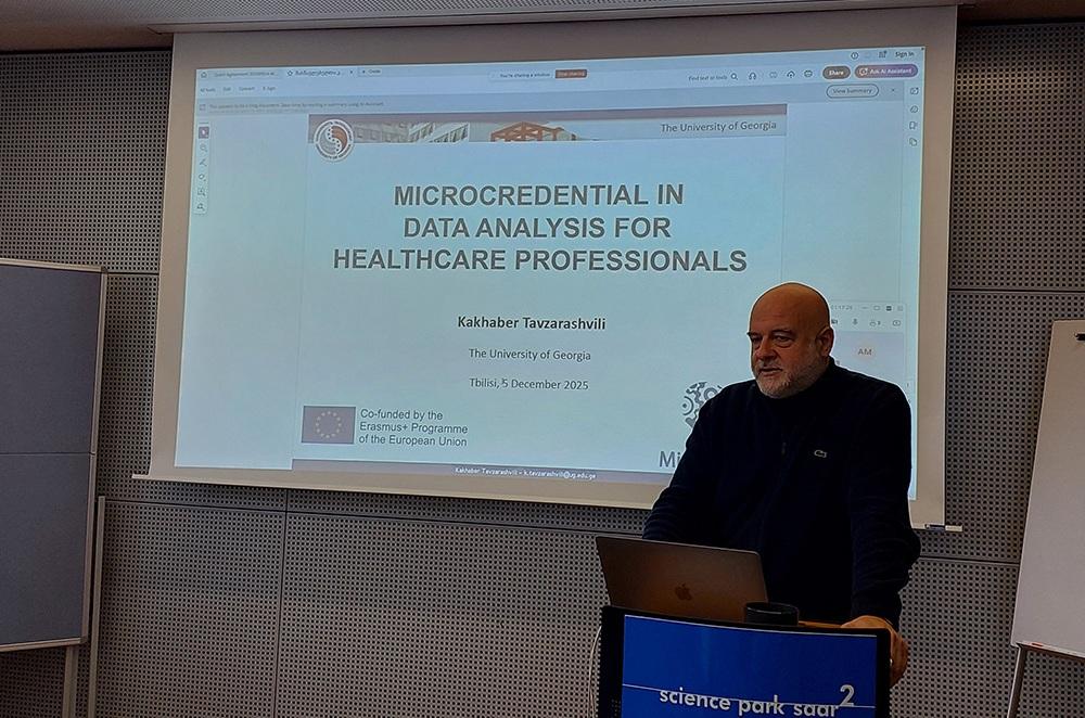 ზაარლანდის უნივერსიტეტში გაიმართა Micro-GEAR პროექტის მეთოდოლოგიური ვორქშოფი