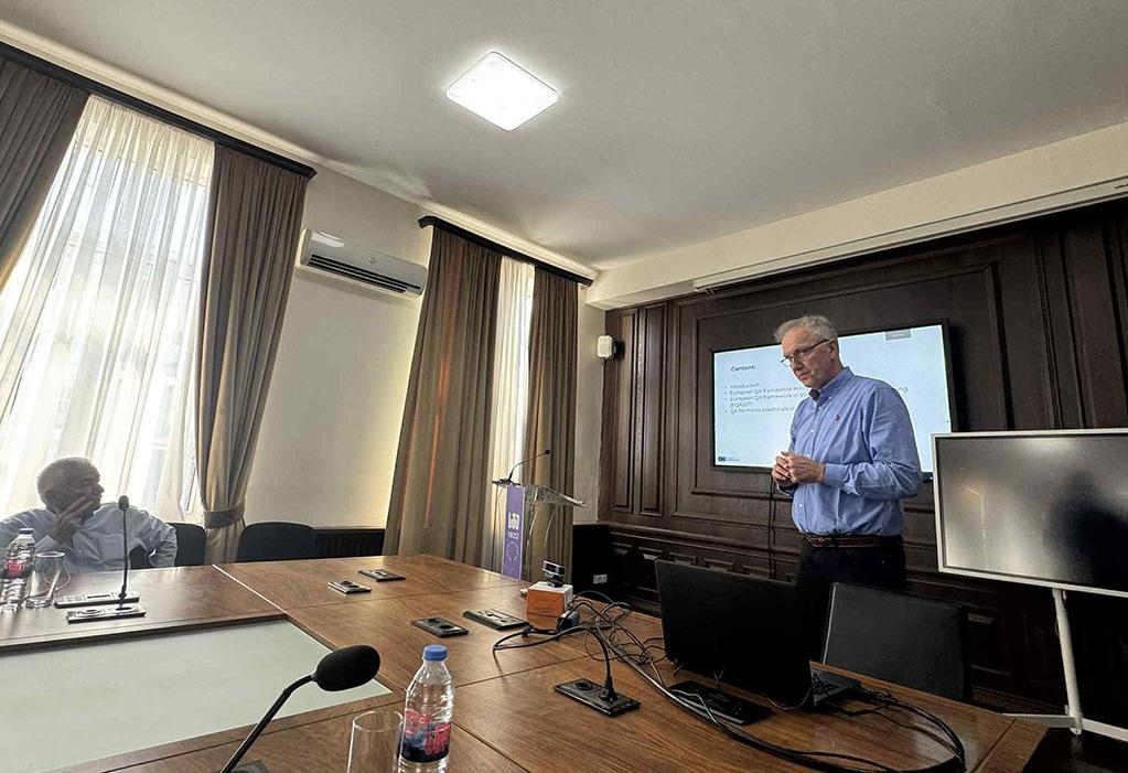 ევროკავშირის მიერ დაფინანსებული Micro-GEAR პროექტის ფარგლებში, საქართველოს ტექნიკურ უნივერსიტეტში სამუშაო შეხვედრა გაიმართა