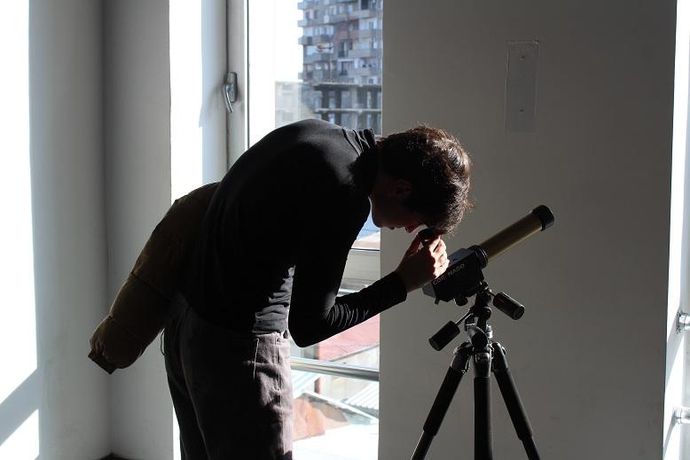 ცენტრის ორგანიზებით გაიმართა მზის დაკვირვების ინტერაქტიული საგანმანათლებლო ღონისძიება „მე ვხედავ მზეს“